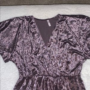 Velvet dress- NWT
